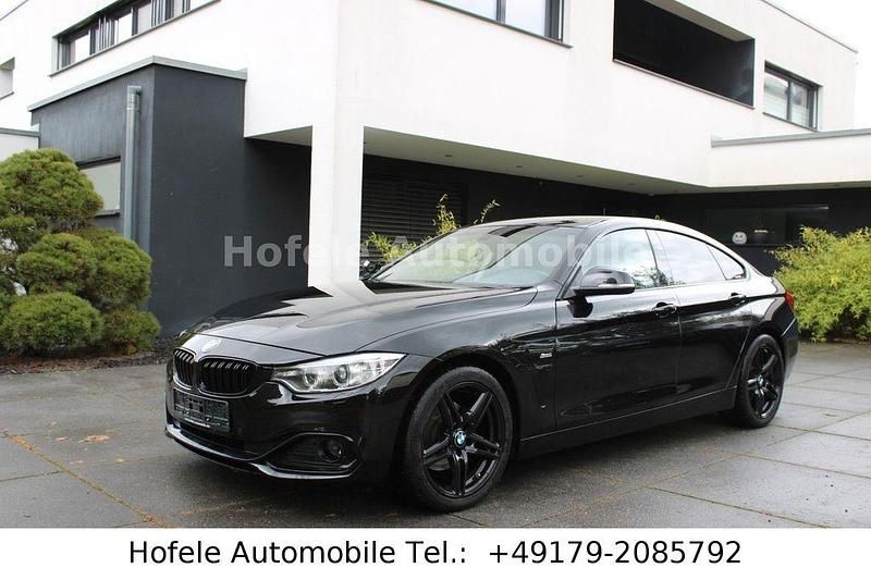 Schwarz Gebraucht 2015 BMW 420 Gran Coupé Sport Line Coupé | 14.950 € (Fairer Preis) - Bild 1/4