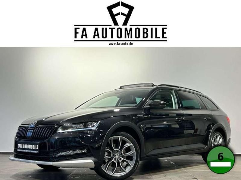 Schwarz Gebraucht 2023 Skoda Superb Scout 4x4 Limousine | 46.490 € (Guter Preis) - Bild 1/4