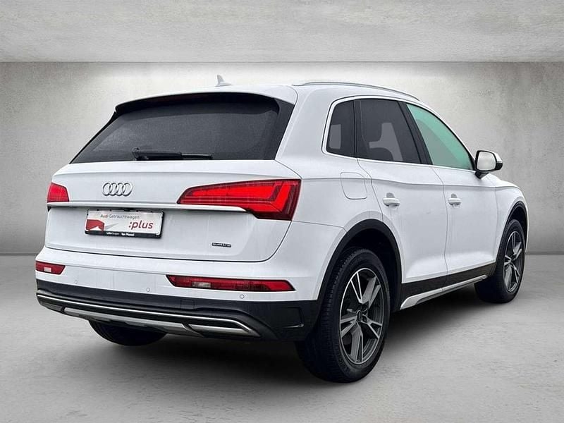 Gebraucht Audi Q5 Advanced Plus 299 PS (219 kW) 2021 Gletscherweiß metallic SUV