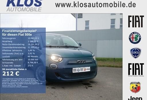 Second-hand Fiat 500e 86 kW (118 CP) 2023 Verde Berlinǎ