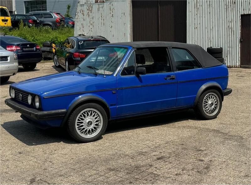 Blau Gebraucht 1984 VW Golf Cabriolet GTD Cabrio | 4.850 € - Bild 1/4