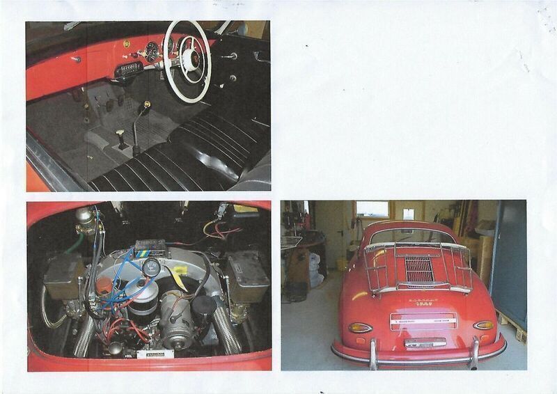 Gebraucht Porsche 356 75 PS (55 kW) 1959 Rot Coupé