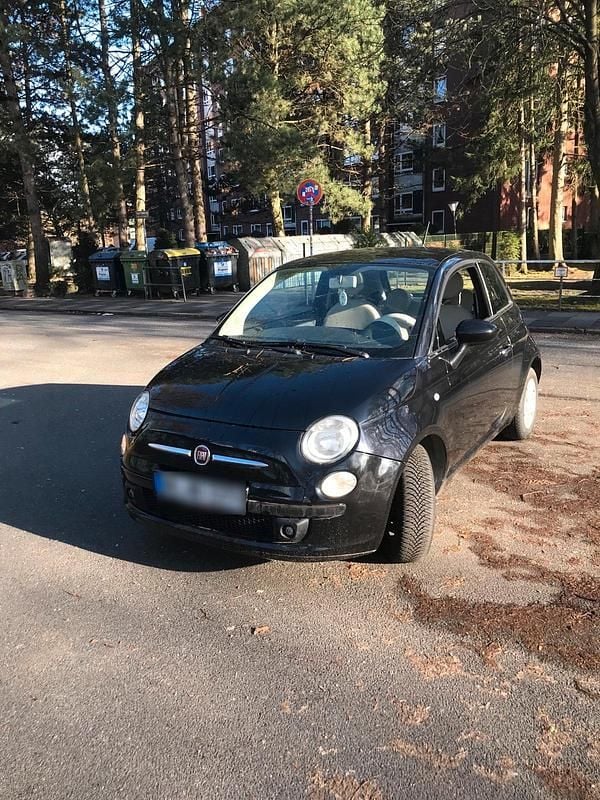 Gebraucht Fiat 500 69 PS (50 kW) 2013 Schwarz Kleinwagen