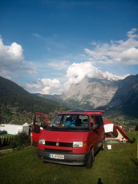 Second-hand VW T4 90 CP (66 kW) 1994 Roșu Van