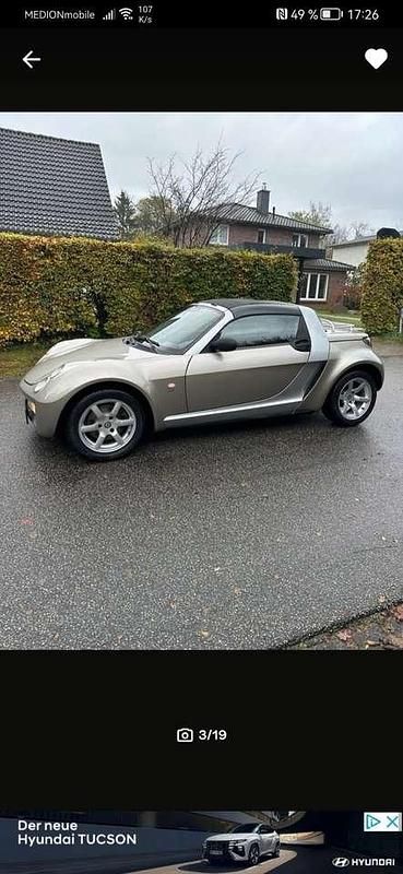 Beige Gebraucht 2005 Smart Roadster Cabrio | 5.700 € (Superpreis) - Bild 1/4