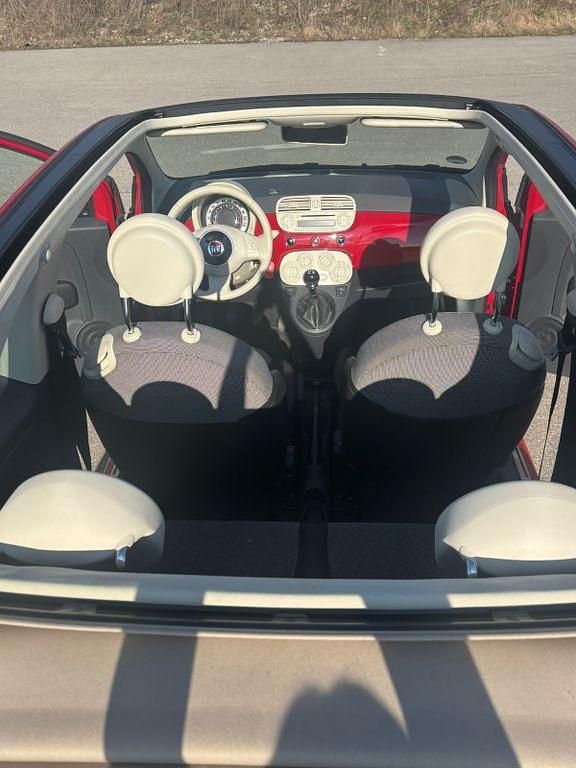 Gebraucht Fiat 500C 69 PS (50 kW) 2014 Rot Cabrio