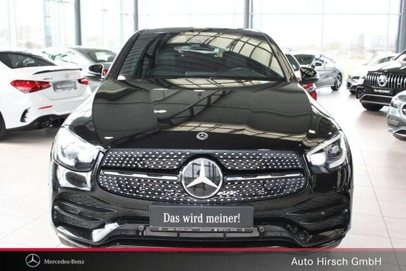 Gebraucht Mercedes GLC300 AMG 245 PS (180 kW) 2019 Lack obsidianschwarz Coupé