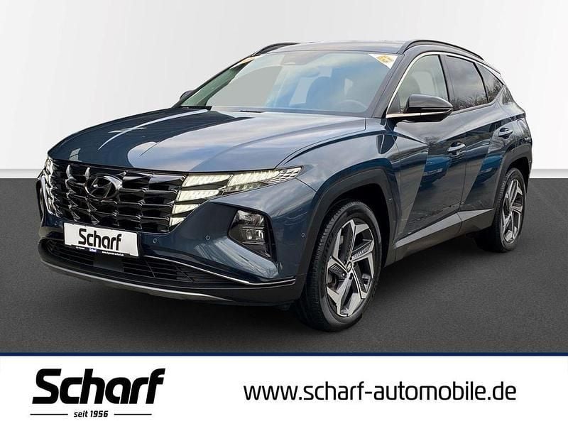 Blau Gebraucht 2022 Hyundai Tucson Prime SUV | 28.890 € (Fairer Preis) - Bild 1/4