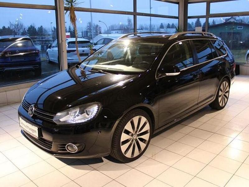 Ebenholzschwarz Gebraucht 2012 VW Golf VII Highline Kombi | 7.800 € (Fairer Preis) - Bild 1/4