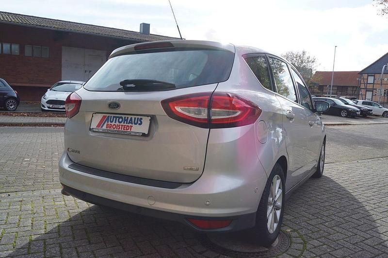 Gebraucht Ford C-MAX Titanium 125 PS (91 kW) 2015 Silber Van / Kleinbus