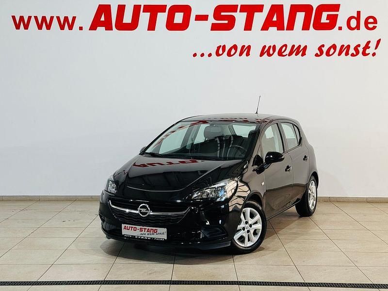 Gebraucht Opel Corsa Edition 90 PS (66 kW) 2016 Schwarz Kleinwagen