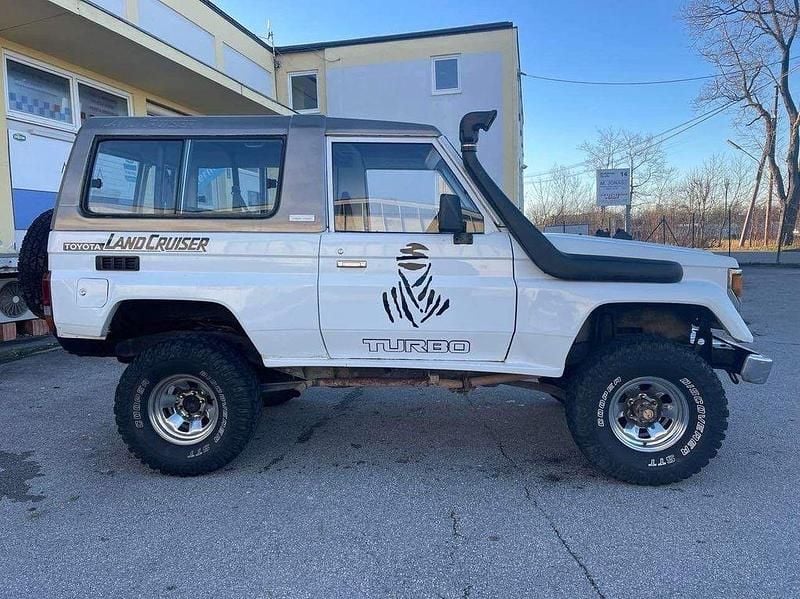 Gebraucht Toyota Land Cruiser 86 PS (63 kW) 1989 Weiß SUV