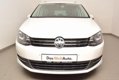 Gebraucht VW Sharan Highline 184 PS (135 kW) 2015 Weiß metallic Van / Kleinbus