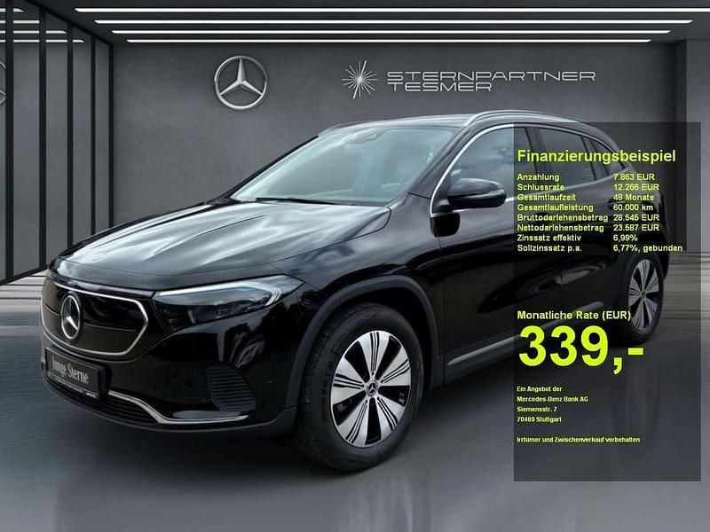 Metalliclack kosmosschwarz Gebraucht 2023 Mercedes EQA350 SUV | 30.450 € (Superpreis) - Bild 1/3