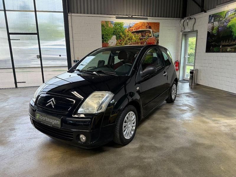 Schwarz Gebraucht 2006 Citroën C2 Comfort Kleinwagen | 1.590 € (Fairer Preis) - Bild 1/4