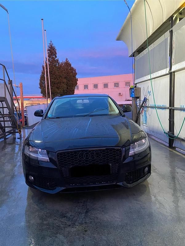Schwarz Gebraucht 2009 Audi A4 Limousine | 7.500 € (Teuer) - Bild 1/4