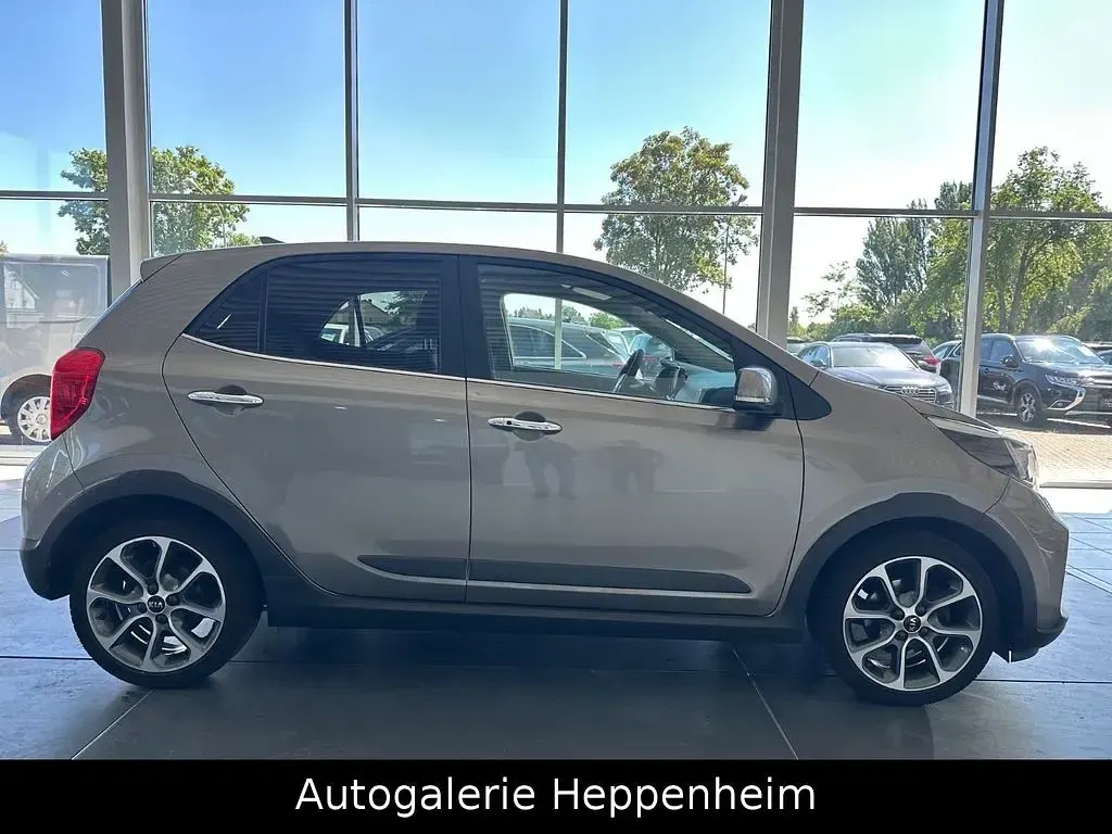 Gebraucht Kia Picanto X-Line 101 PS (74 kW) 2018 Silber Kleinwagen