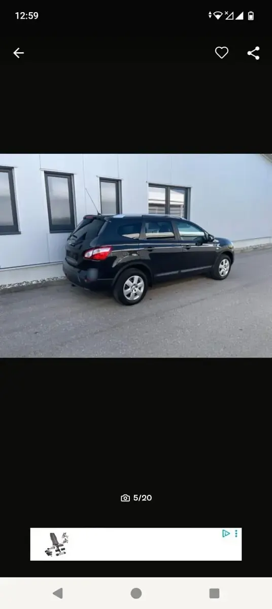 Gebraucht Nissan Qashqai 141 PS (103 kW) 2011 Schwarz SUV