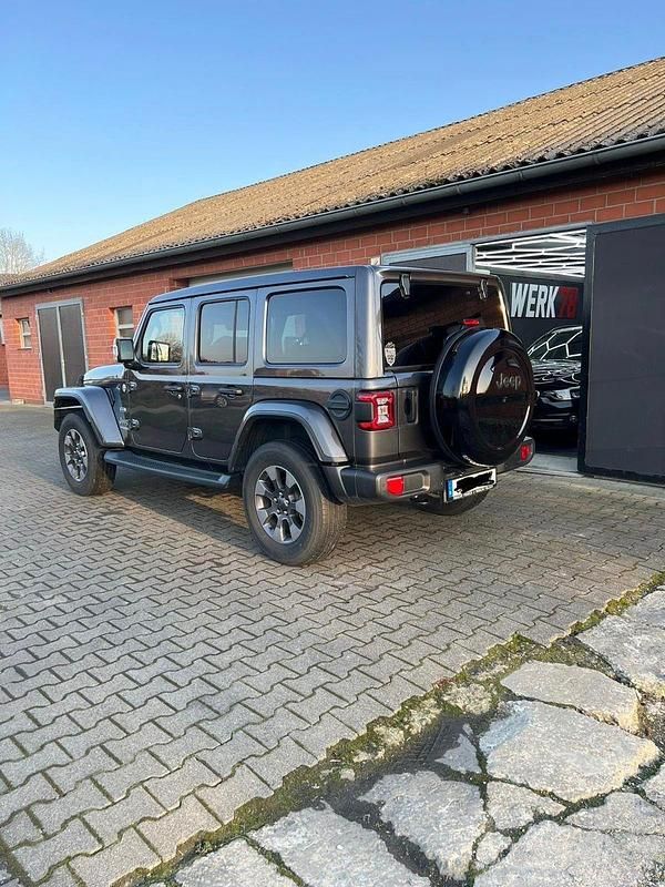 Gebraucht Jeep Wrangler Sahara 272 PS (200 kW) 2020 Grau SUV