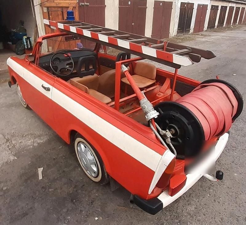 Gebraucht Trabant 601 28 PS (20 kW) 1985 Rot Cabrio