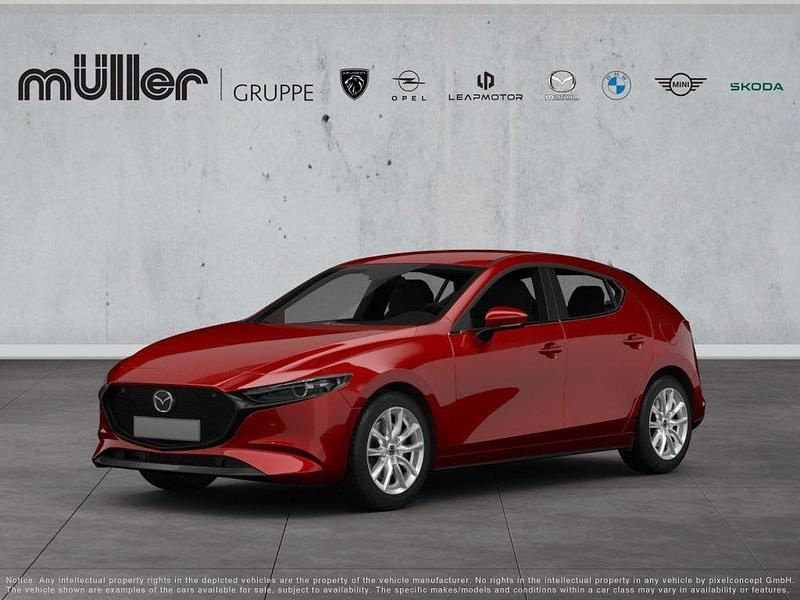 Neu Mazda 3 Exclusive-Line 140 PS (102 kW) 2026 Rot Limousine