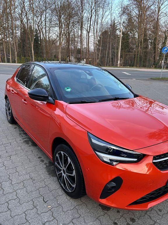 Gebraucht Opel Corsa-e Elegance 100 kW (136 PS) 2020 Orange Kleinwagen
