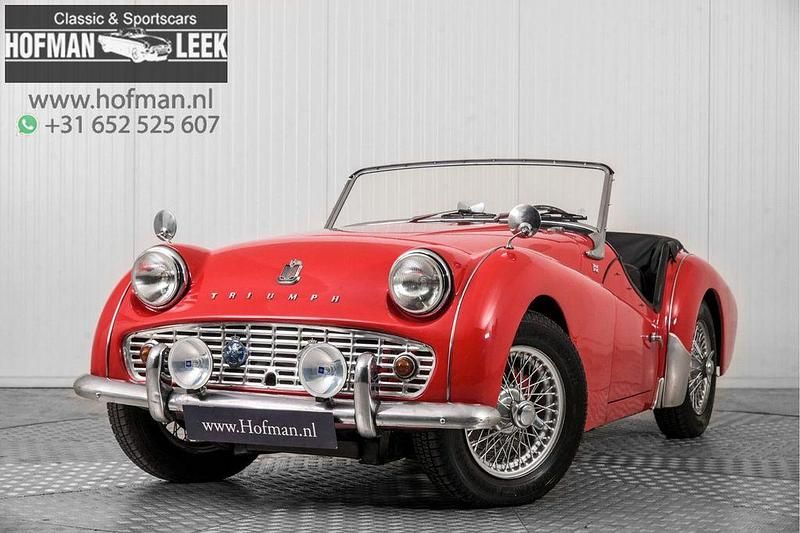 Gebraucht Triumph TR3 101 PS (74 kW) 1959 Rot Cabrio