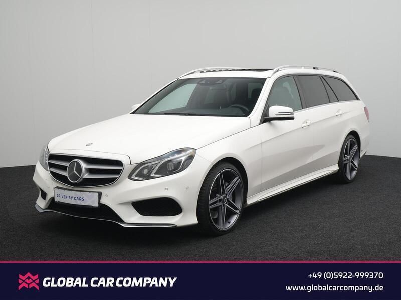 Weiss Gebraucht 2013 Mercedes E350 AMG Kombi | 12.450 € (Guter Preis) - Bild 1/4