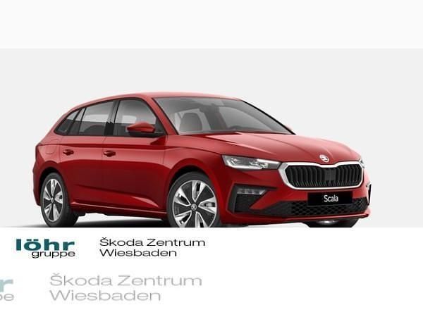 Rot (velvetrot metallic) Neu 2025 Skoda Scala Comfort Kleinwagen | 27.550 € (Fairer Preis) - Bild 1/4