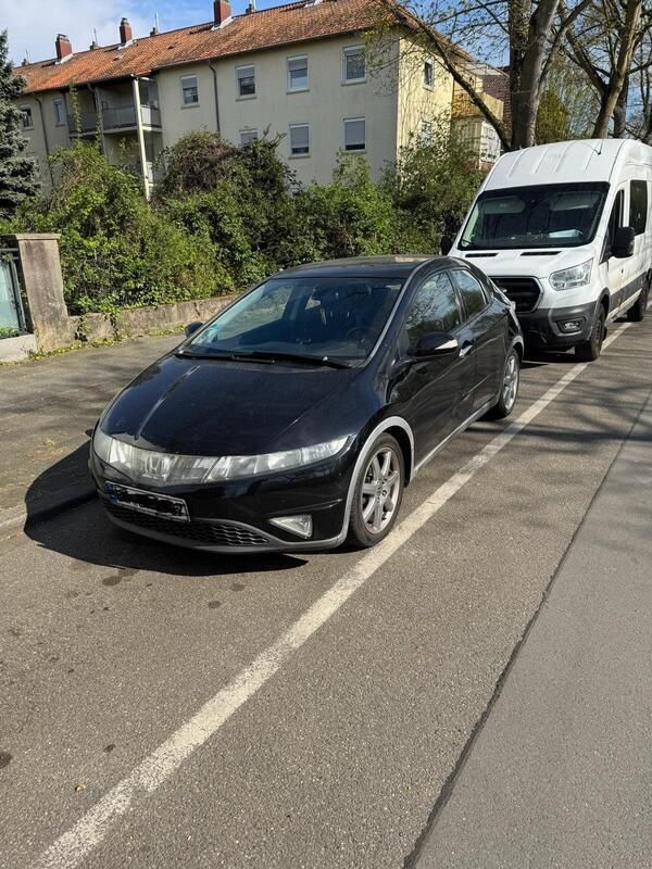 Schwarz Gebraucht 2007 Honda Civic Limousine | 1.800 € (Fairer Preis) - Bild 1/4
