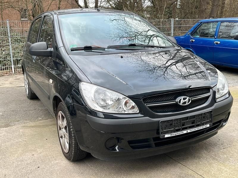 Gebraucht Hyundai Getz 67 PS (49 kW) 2008 Schwarz Kleinwagen