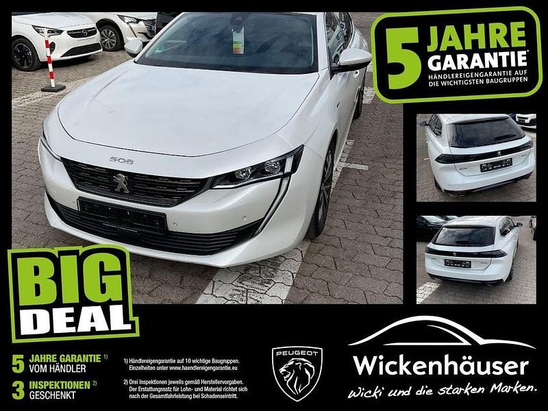 Lack weiss perlglänzend/typ au Gebraucht 2021 Peugeot 508 Allure Kombi | 21.490 € (Fairer Preis) - Bild 1/4