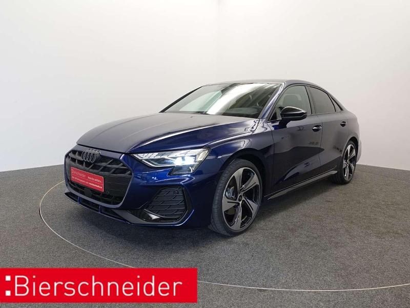 Blau Gebraucht 2024 Audi A3 S-Line Limousine | 37.490 € (Fairer Preis) - Bild 1/4