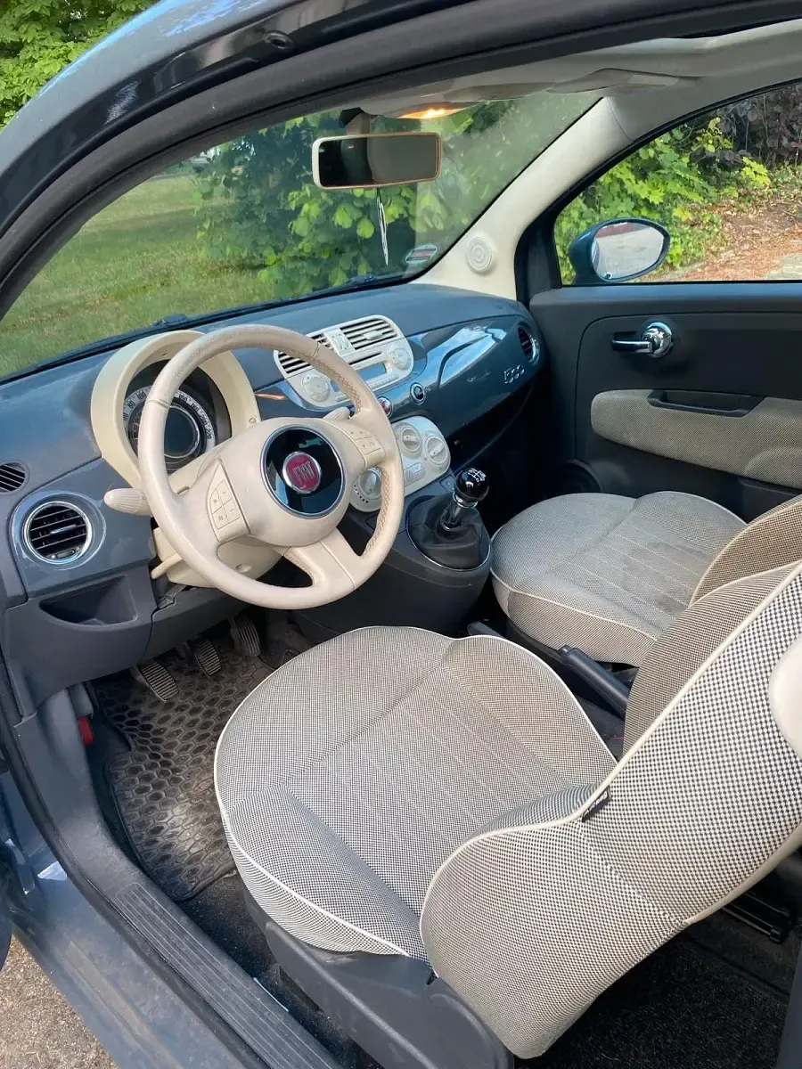 Gebraucht Fiat 500 65 PS (47 kW) 2010 Grau Kleinwagen