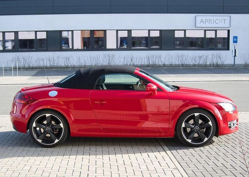 Gebraucht Audi TT Roadster Design 200 PS (147 kW) 2008 Rot Cabrio