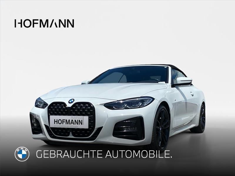 Alpinweiß uni Gebraucht 2022 BMW 420 M Sport Cabrio | 41.927 € (Fairer Preis) - Bild 1/3