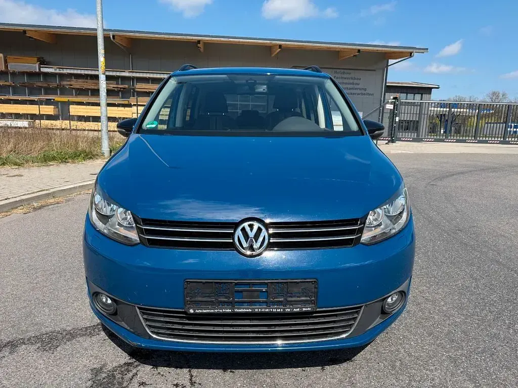 Occasion VW Touran Match 105 ch (77 kW) 2012 Bleue Monospace
