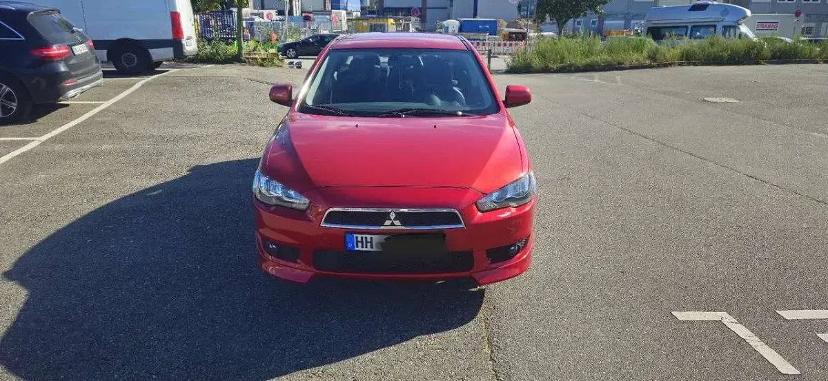 Gebraucht Mitsubishi Lancer Intense 143 PS (105 kW) 2008 Rot Limousine
