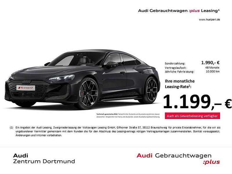 Nimbusgrau perleffekt Neu 2024 Audi RS e-tron GT Performance Limousine | 138.285 € (Superpreis) - Bild 1/4