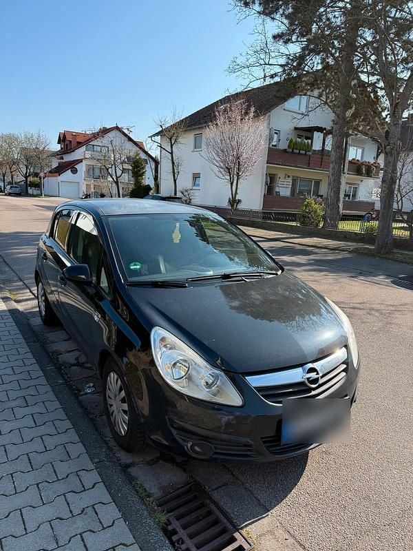 Gebraucht Opel Corsa 60 PS (44 kW) 2009 Schwarz Kleinwagen