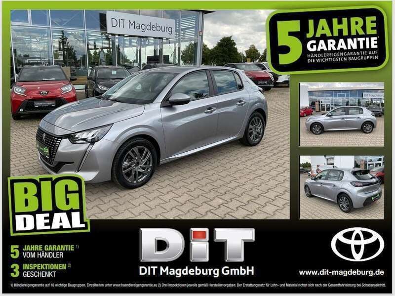 Lack grau artense/typ aussenve Gebraucht 2021 Peugeot 208 Active Kleinwagen | 12.990 € (Fairer Preis) - Bild 1/4
