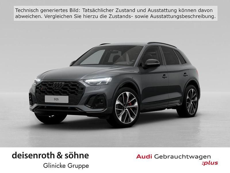 Daytonagrau perleffekt Gebraucht 2023 Audi SQ5 Ambiente SUV | 52.901 € (Fairer Preis) - Bild 1/4