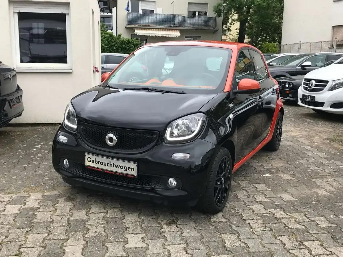 Używany Smart ForFour 71 KM (52 kW) 2016 Pomarańczowy Hatchback