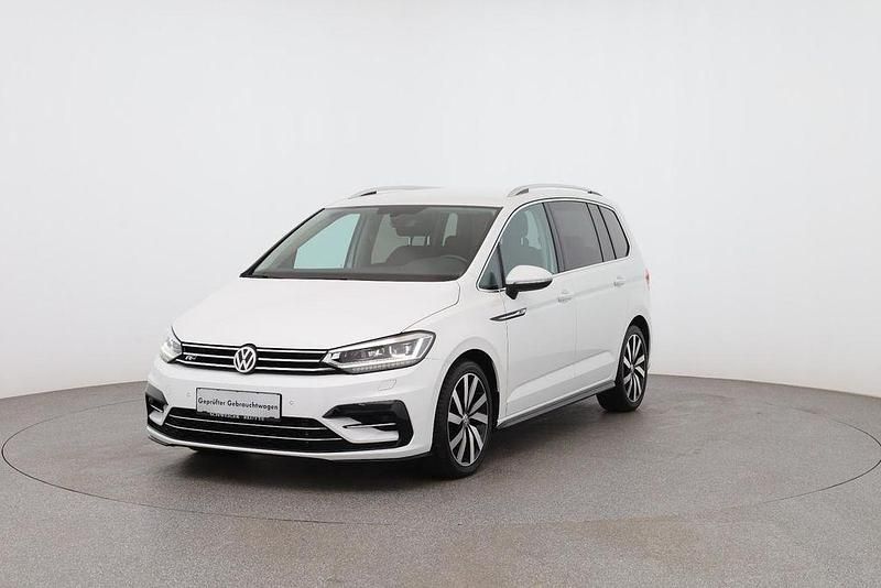 Weiß Gebraucht 2016 VW Touran Highline Van / Kleinbus | 16.490 € (Guter Preis) - Bild 1/4