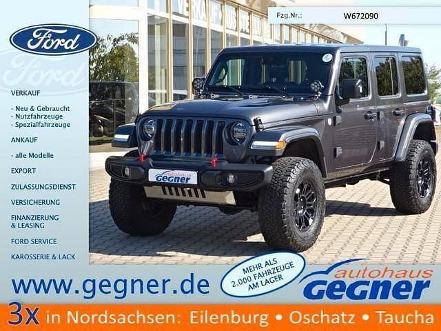 Granite crystal met. clear coa Gebraucht 2020 Jeep Wrangler Unlimited Sahara SUV | 51.840 € (Fairer Preis) - Bild 1/4