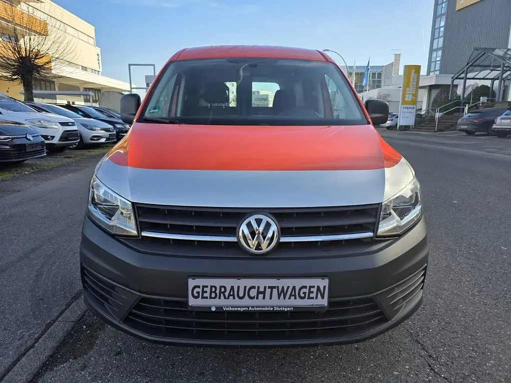 Occasion VW Caddy Trendline 150 ch (110 kW) 2016 Orange Monospace