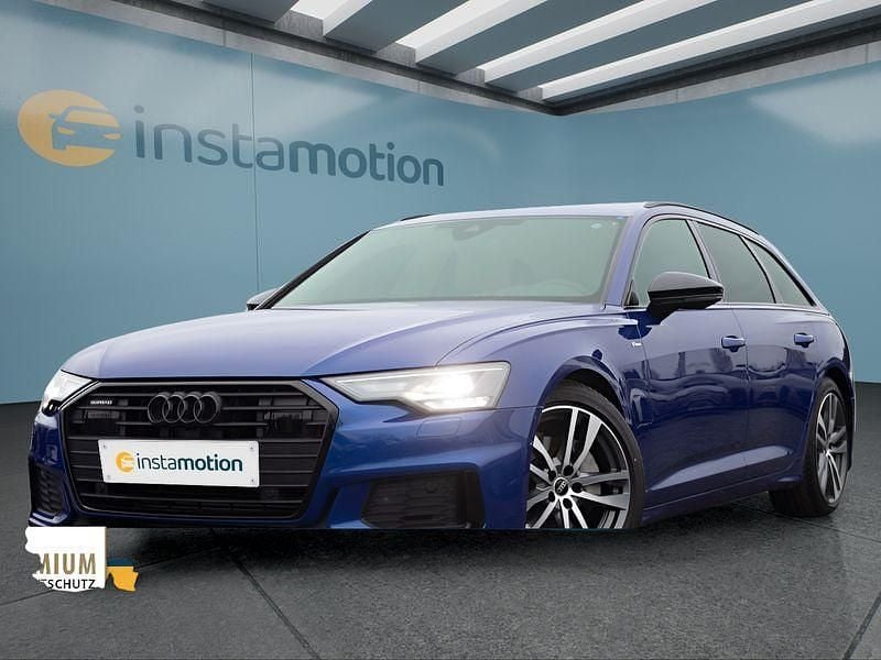 Blau Gebraucht 2023 Audi A6 S-Line Kombi | 40.449 € (Fairer Preis) - Bild 1/4