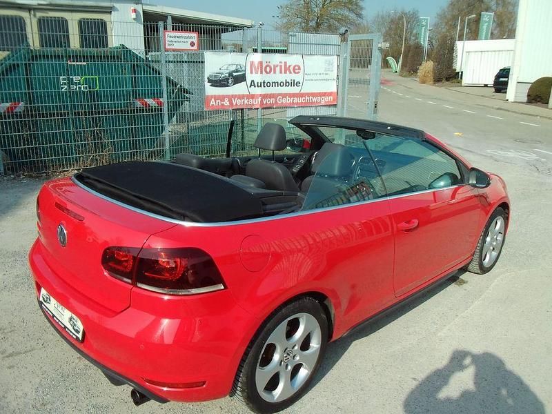 Gebraucht VW Golf Cabriolet GTI 211 PS (155 kW) 2013 Rot Cabrio