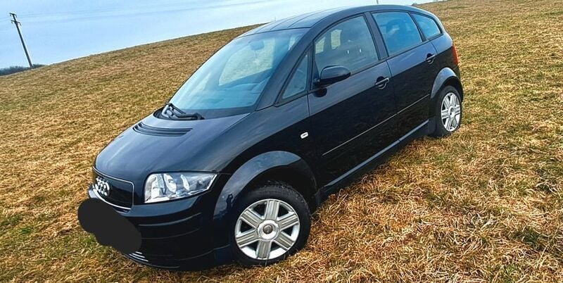 Schwarz Gebraucht 2003 Audi A2 Kleinwagen | 2.000 € (Guter Preis) - Bild 1/4