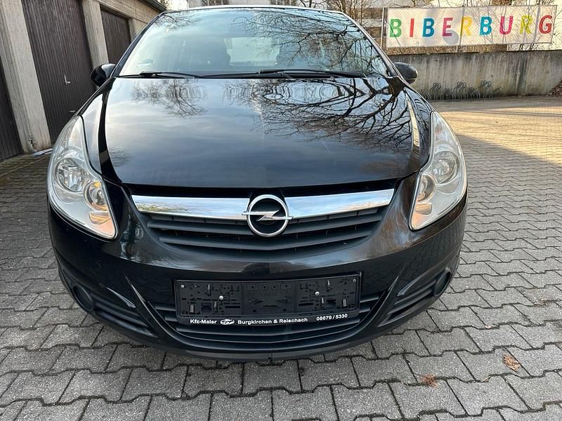 Gebraucht Opel Corsa 75 PS (55 kW) 2010 Schwarz Kleinwagen